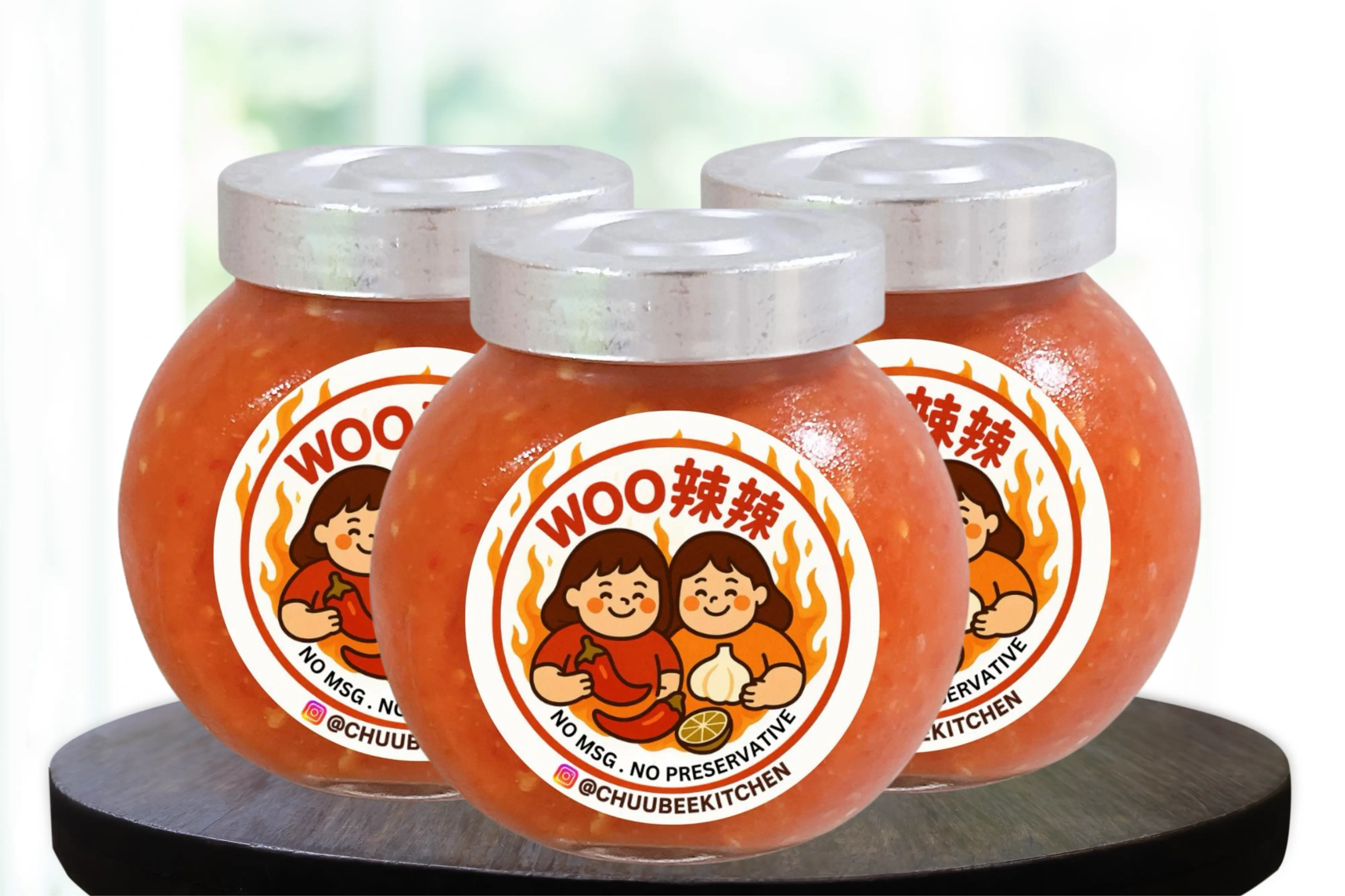 ChuuBee Kitchen Woo辣辣 Singapore Chilli Sauce